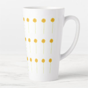 Gerbera daisy Latte Tasse
