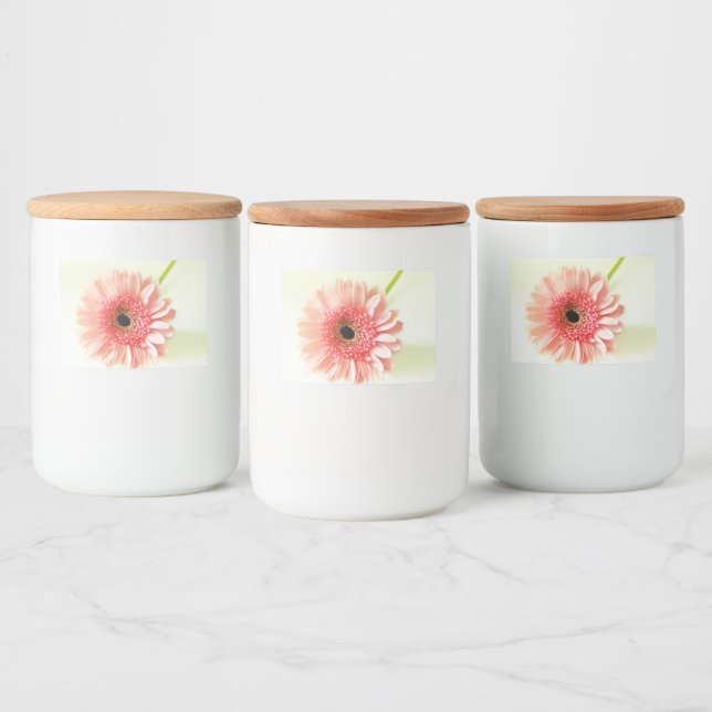Gerbera Daisy Lebensmitteletikett (Flaschen)