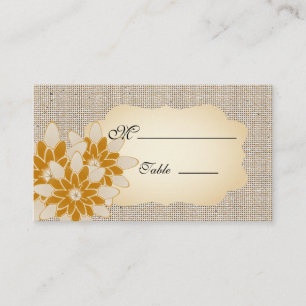 Gerbera Daisy Platzkarte für Occasion Wedding