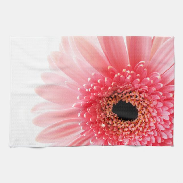 Gerbera Daisy Poster Geschirrtuch (Horizontal)
