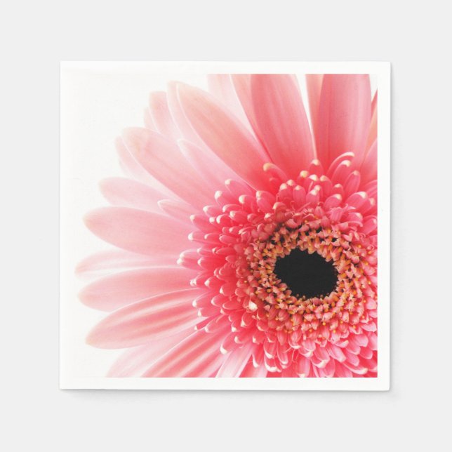 Gerbera Daisy Poster Serviette (Vorderseite)
