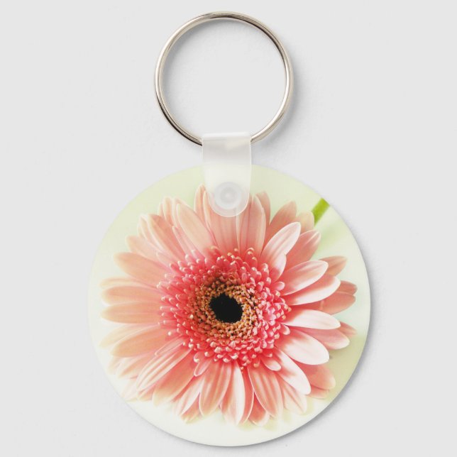Gerbera Daisy Schlüsselanhänger (Vorderseite)