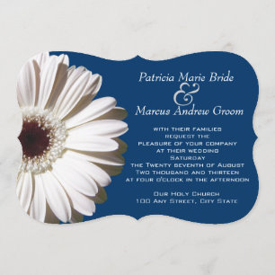 Gerbera Daisy Wedding Einladung