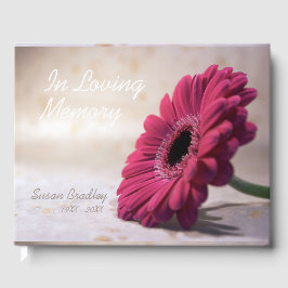 Gerbera Funeral Gedenkbuch Gästebuch