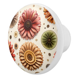 Gerbera Galore Keramikknauf