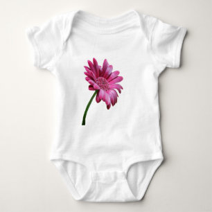 Gerbera-Gänseblümchen-Baby-T - Shirt