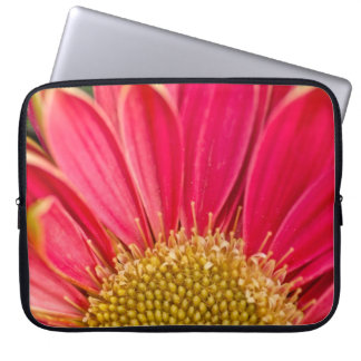 Gerbera-Gänseblümchen-Laptop-Hülse Laptopschutzhülle