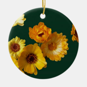 Gerbera Grüße Keramik Ornament