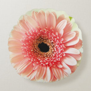 Gerbera-Margerite Rundes Kissen