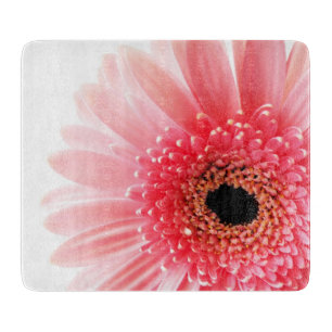 Gerbera-Margerite Schneidebrett