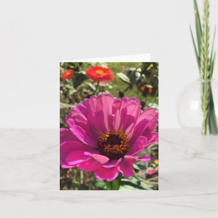 Gerbera notecard (innen leer)