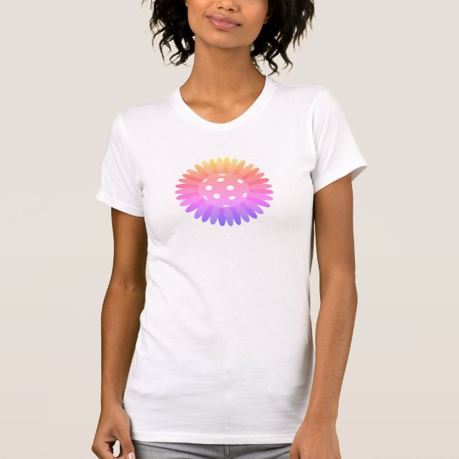 Gerbera Pickleballer T-Shirt (Vorderseite)