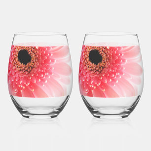 Gerbera Weinglas Ohne Stiel