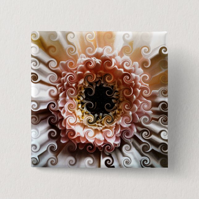 GERBERAS BUTTON (Vorderseite)