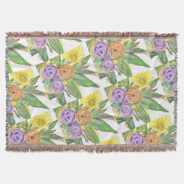 Gerberas Daisy Decke (Vorderseite)