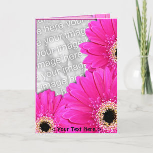 Gerberas Greetings Karte