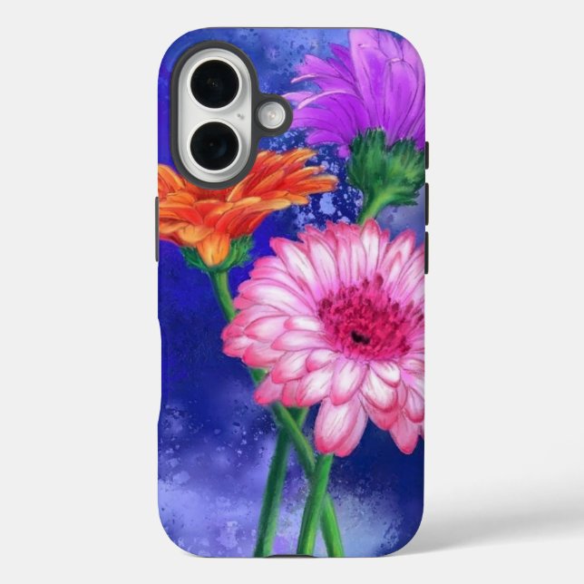 Gerberas iPhone Case (Rückseite)