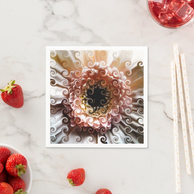 GERBERAS SERVIETTE (Beispiel)