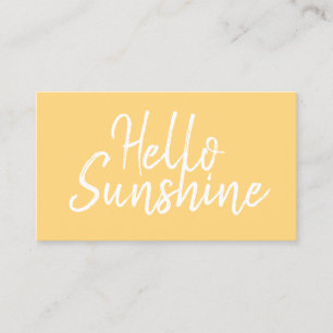 Gerberei / Schönheitssalon Moderne minimalistische Visitenkarte