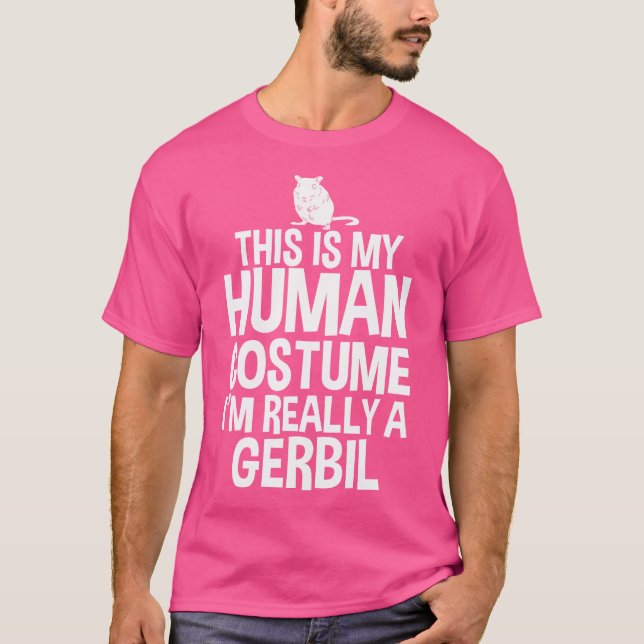 Gerbil Funny T-Shirt (Vorderseite)