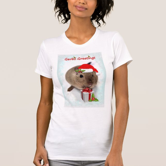 Gerbil Greetings T-Shirt (Vorderseite)