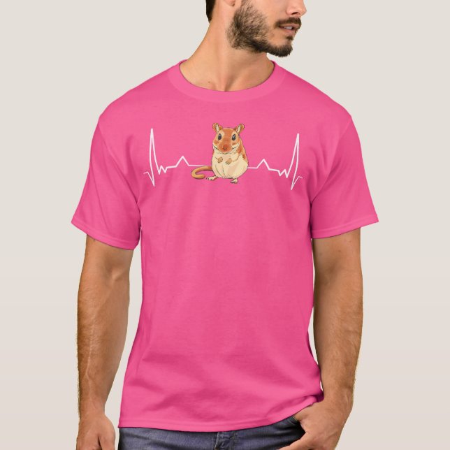 Gerbil Heartbeat T-Shirt (Vorderseite)
