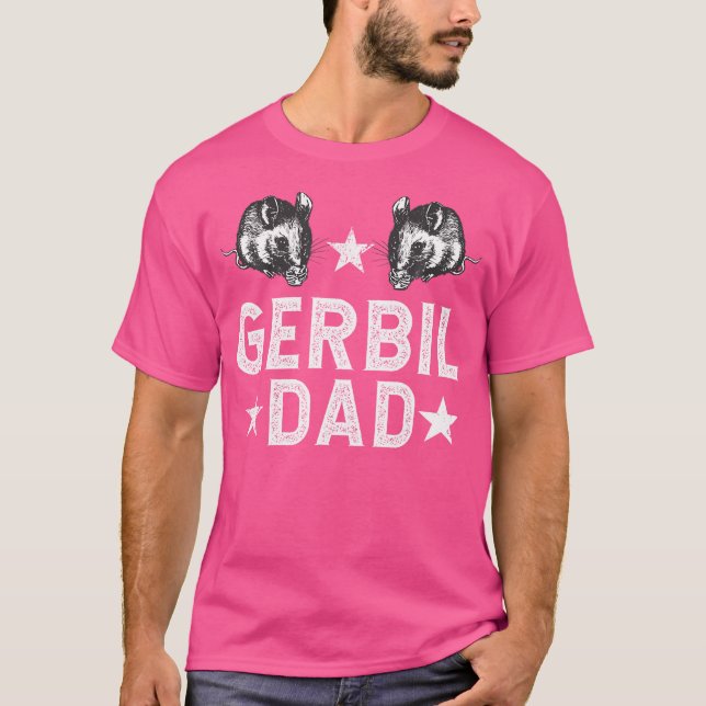 Gerbil Vater Gerbil Lover Gerbil Boy Gerbils T-Shirt (Vorderseite)
