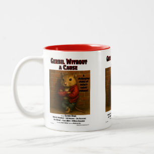 Gerbil Without a Cause Filmparodie Zweifarbige Tasse
