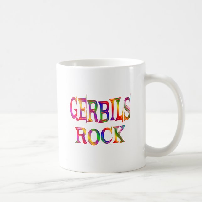 Gerbils-Felsen Kaffeetasse (Rechts)