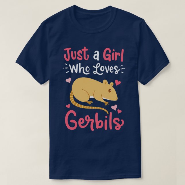 Gerbils Gerbil Lover 1 T-Shirt (Design vorne)