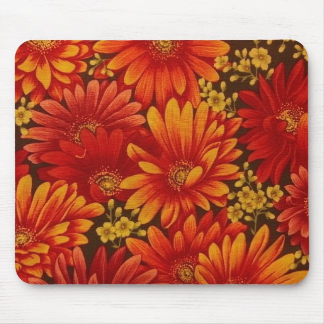 Gerbra Daisies Mousepad (Vorne)