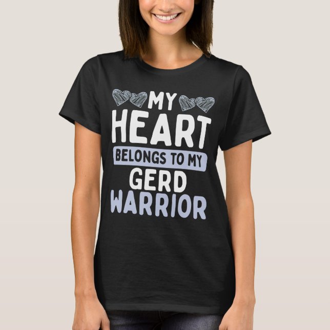 Gerd Awareness My Heart gehört einem Gerd T-Shirt (Vorderseite)