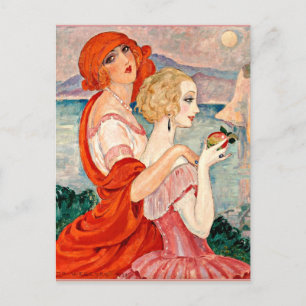 Gerda Wegener - Sur la Route d'Anacapri Postkarte