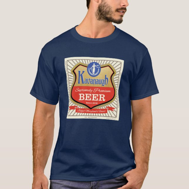 Gerechtigkeit Brett Kavanaugh lustiges Vintages T-Shirt (Vorderseite)