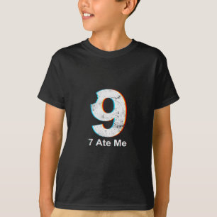 Gerechtigkeit für 9 Lustiger 7 Aß 9 Mathe-Witz 67 T-Shirt