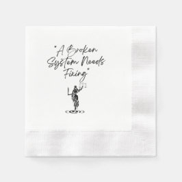 Gerechtigkeit für alle: Reparieren Sie das kaputte Serviette