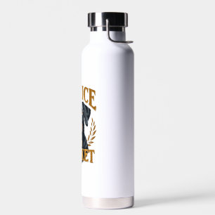 Gerechtigkeit Für Cricket Vintage Hundedenkmal Typ Trinkflasche