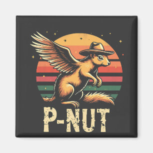 Gerechtigkeit für Erdnuss Das Eichhörnchen P’nut P Magnet