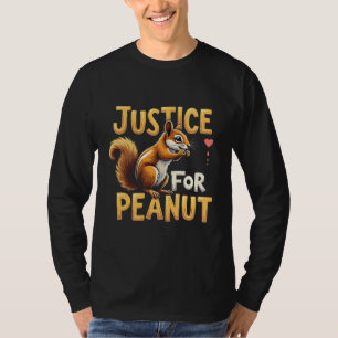 Gerechtigkeit für Erdnuss Das Eichhörnchen P’nut P T-Shirt