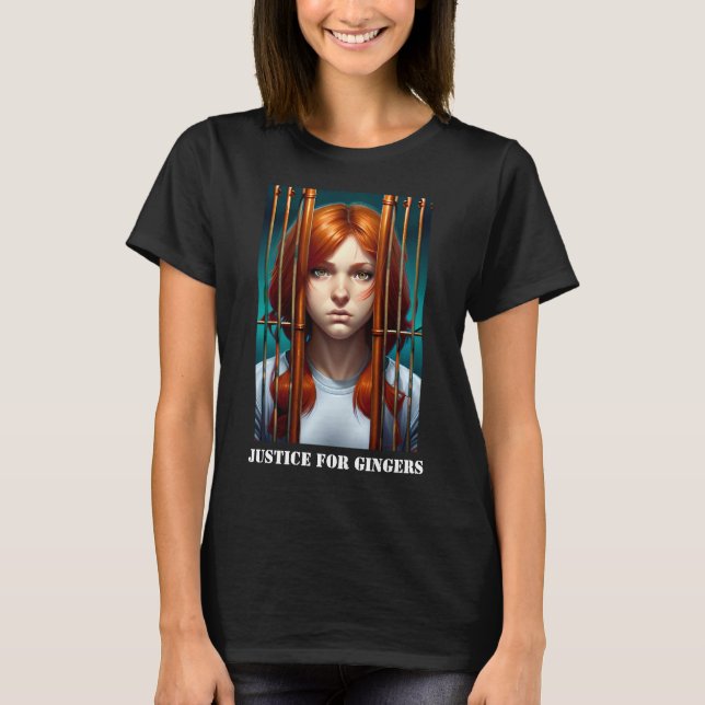 Gerechtigkeit für Gingers T - Shirt (Vorderseite)