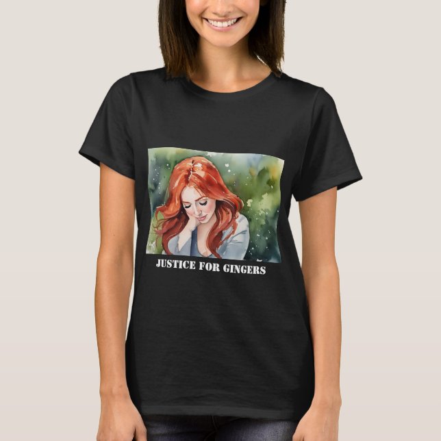 Gerechtigkeit für Gingers T - Shirt (Vorderseite)
