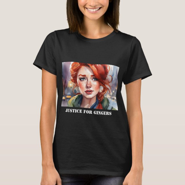 Gerechtigkeit für Gingers T - Shirt (Vorderseite)