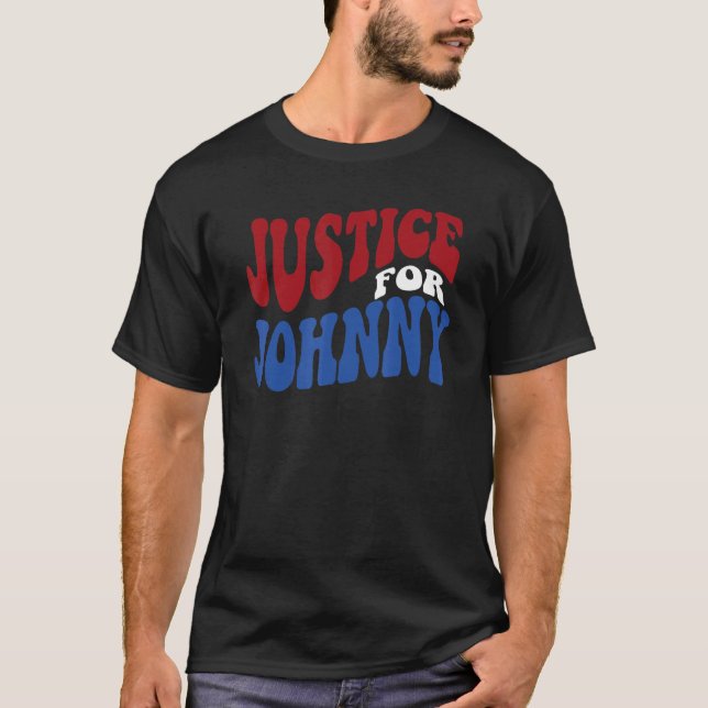 Gerechtigkeit für Johnny T-Shirt (Vorderseite)