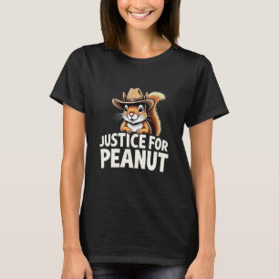 Gerechtigkeit für Peanut das Eichhörnchen T-Shirt