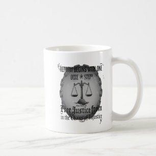 Gerechtigkeit ist unerlässlich kaffeetasse