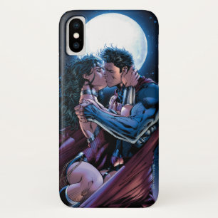Gerechtigkeitsliga #12 Wonder Woman & Superman Kis iPhone X Hülle