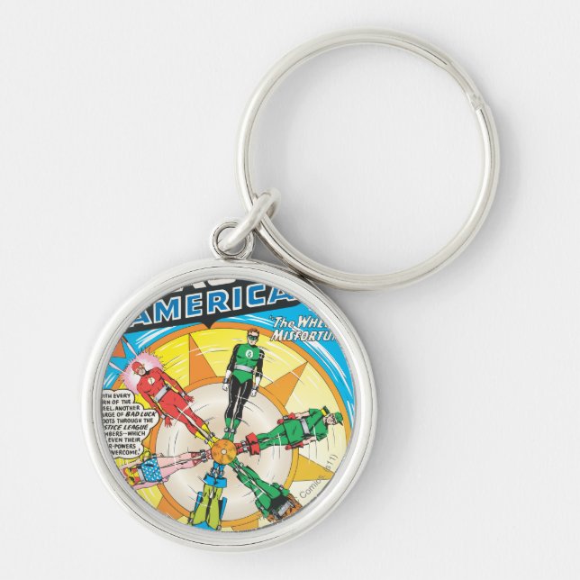 Gerechtigkeitsliga - Ausgabe 6 - September Schlüsselanhänger (Vorne)