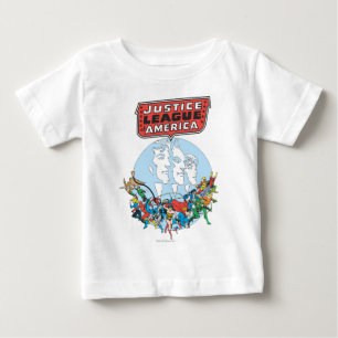 Gerechtigkeitsliga Baby T-shirt