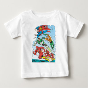 Gerechtigkeitsliga - Gruppe 3 Baby T-shirt