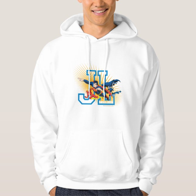 Gerechtigkeitsliga Heroes United Hoodie (Vorderseite)